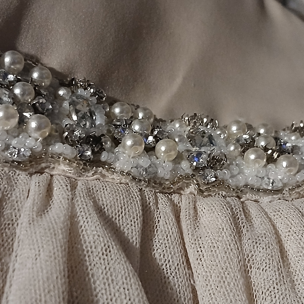 Chantilly Place Girls Long Elegant Sleeveless Dress. Size 6 - Picture 16 of 16
